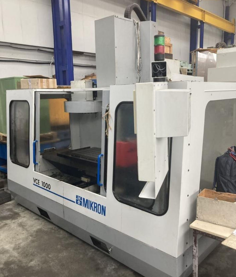 MIKRON HAAS VCE1000(with 4th axis CNC controlled)